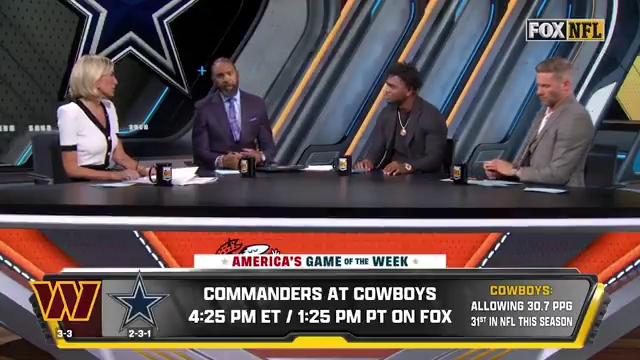 How can the Dallas defense slow down Jayden Daniels and the Washington offense? @CharlesWoodson, @EdgerrinJames and @Edelman11 break down America's Game of the Week on FOX. 