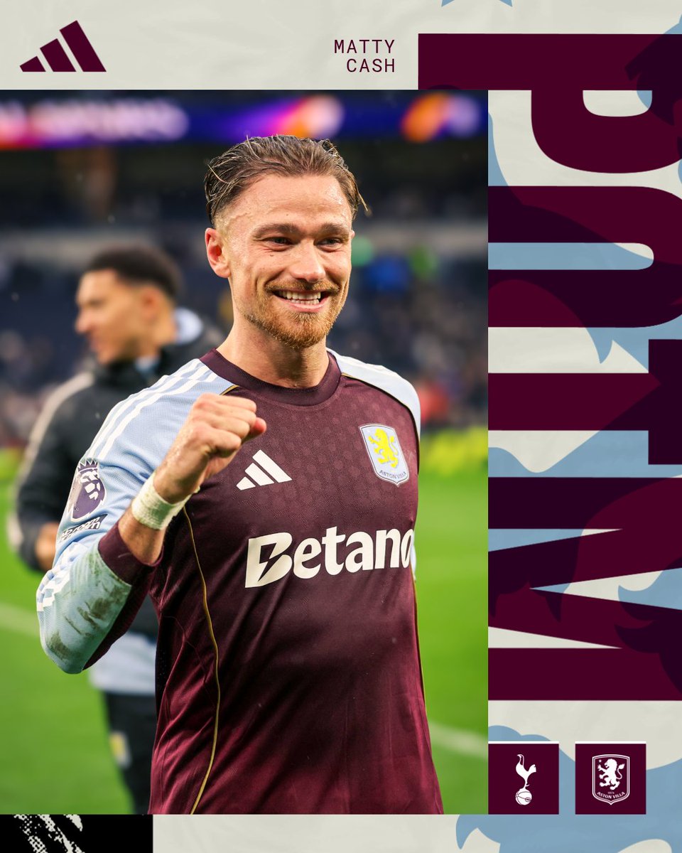 A superb shift today 🙌

Your #TOTAVL Player of the Match: MATTY CASH!

<a href="/adidas/">adidas</a> || #UpTheVilla