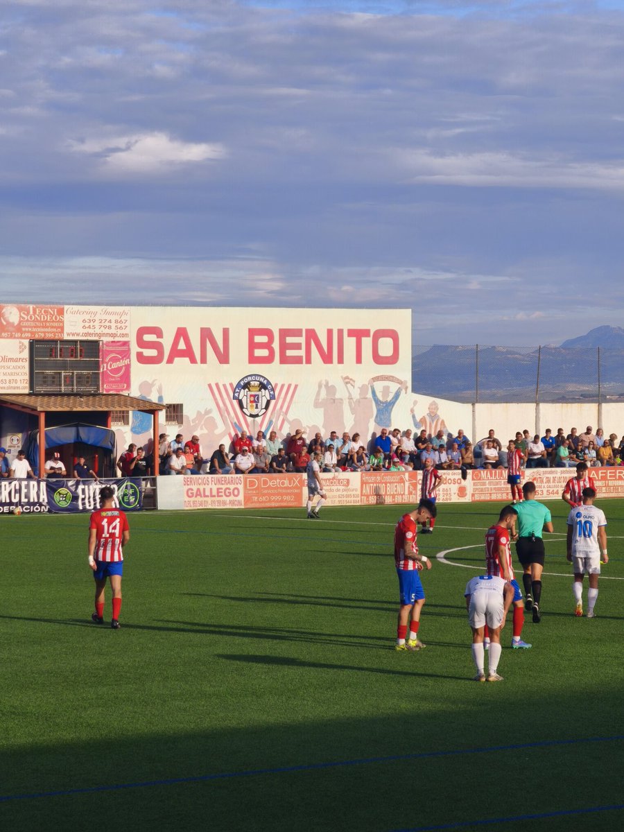 Tarde de fútb⚽l en Porcuna!!
 *Tercera Rfef_Grupo_IX*🇳🇬
🔴🔵 <a href="/atporcuna/">Atlético Porcuna C.F.</a>
⚪⚪ <a href="/MartosClubDptv/">Martos Club Deportivo</a>
🏟 Estadio San Benito
⏰18.00 
📆 Domingo 19 de Octubre