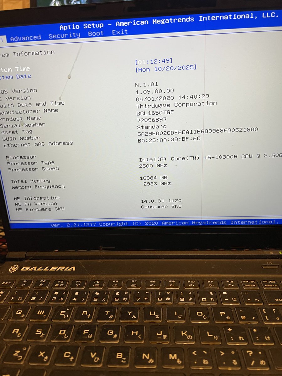 mokamokaGO's tweet image. PC起動したいのにこの画面がずっと出てきて全くどうすることもできない
入院するしかないのか