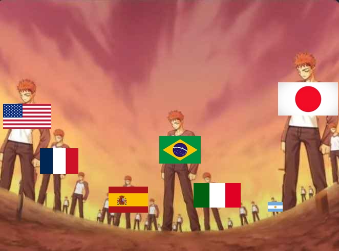 My sword buddies scattered around the world, gather together!!!

#shirouday
