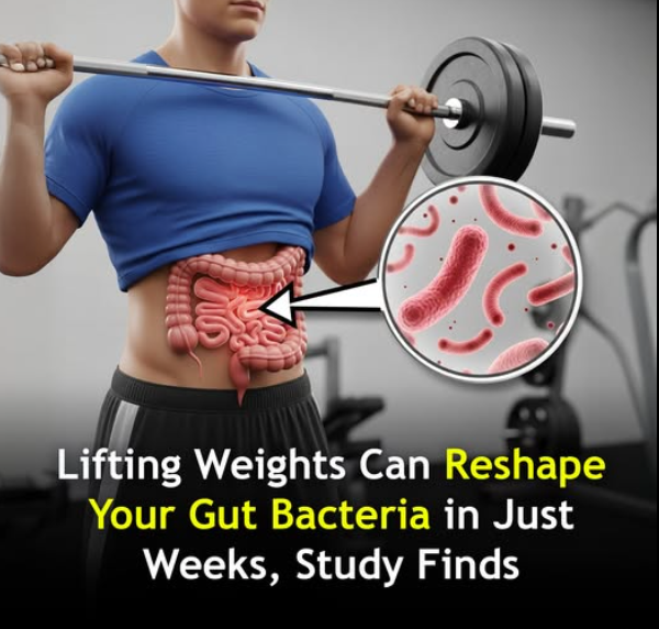 Lifting weights can literally change your gut bacteria within weeks, and researchers are just starting to understand how.

A University of Tübingen study revealed that inactive adults who began resistance training two to three times weekly for eight weeks experienced significant