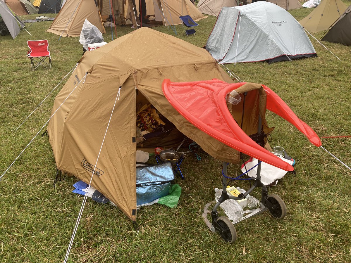 見ておれのかっこいいテント