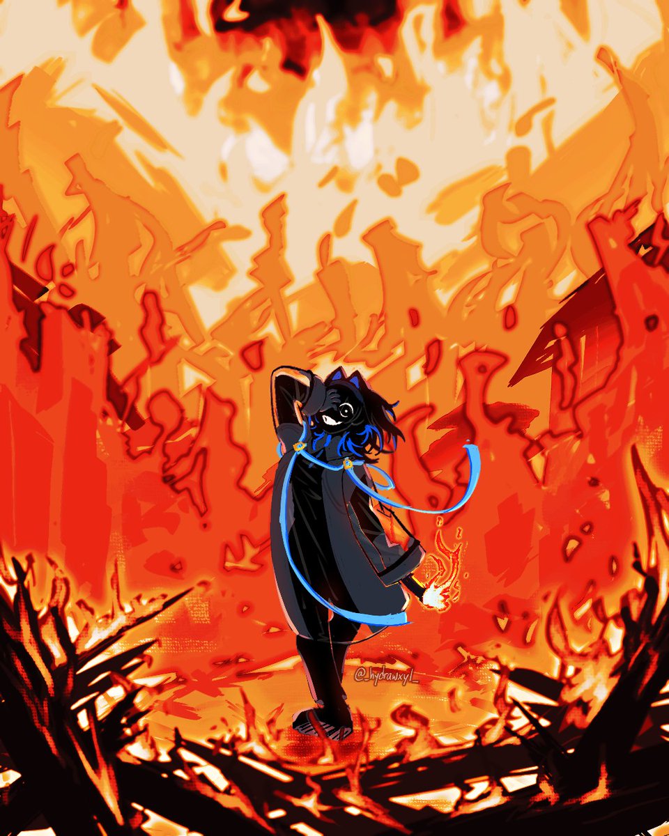 so unfortunate that her village burned down
#kronillust