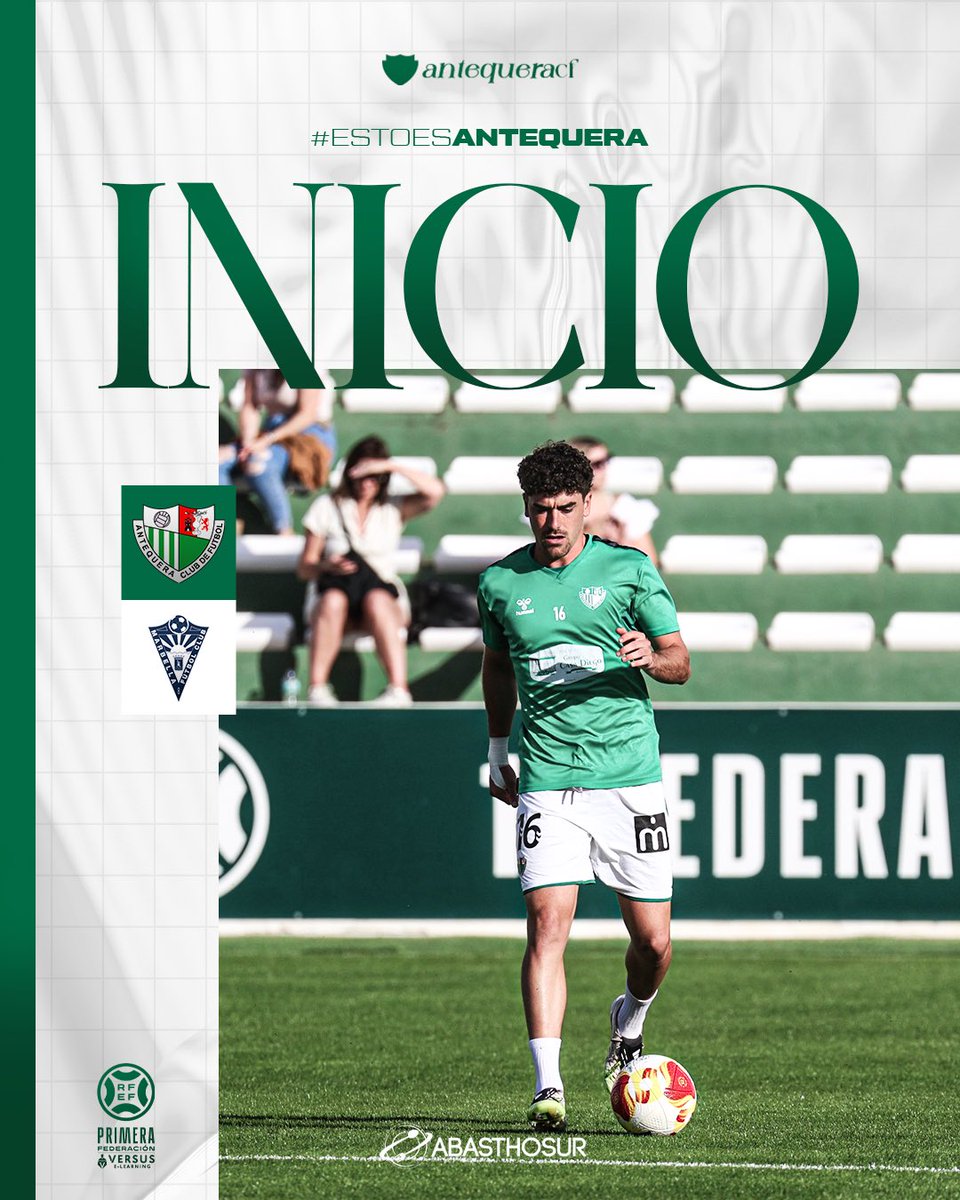 ⏱️ 1’ | 0-0 | ¡Comienza el partido!

#AntequeraMarbella