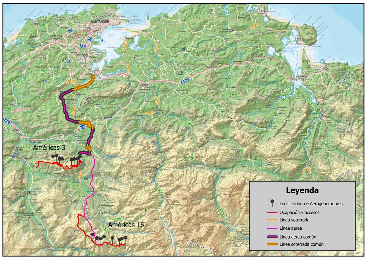 Presentamos alegaciones a los dos Parques Eólicos de "Las Américas"