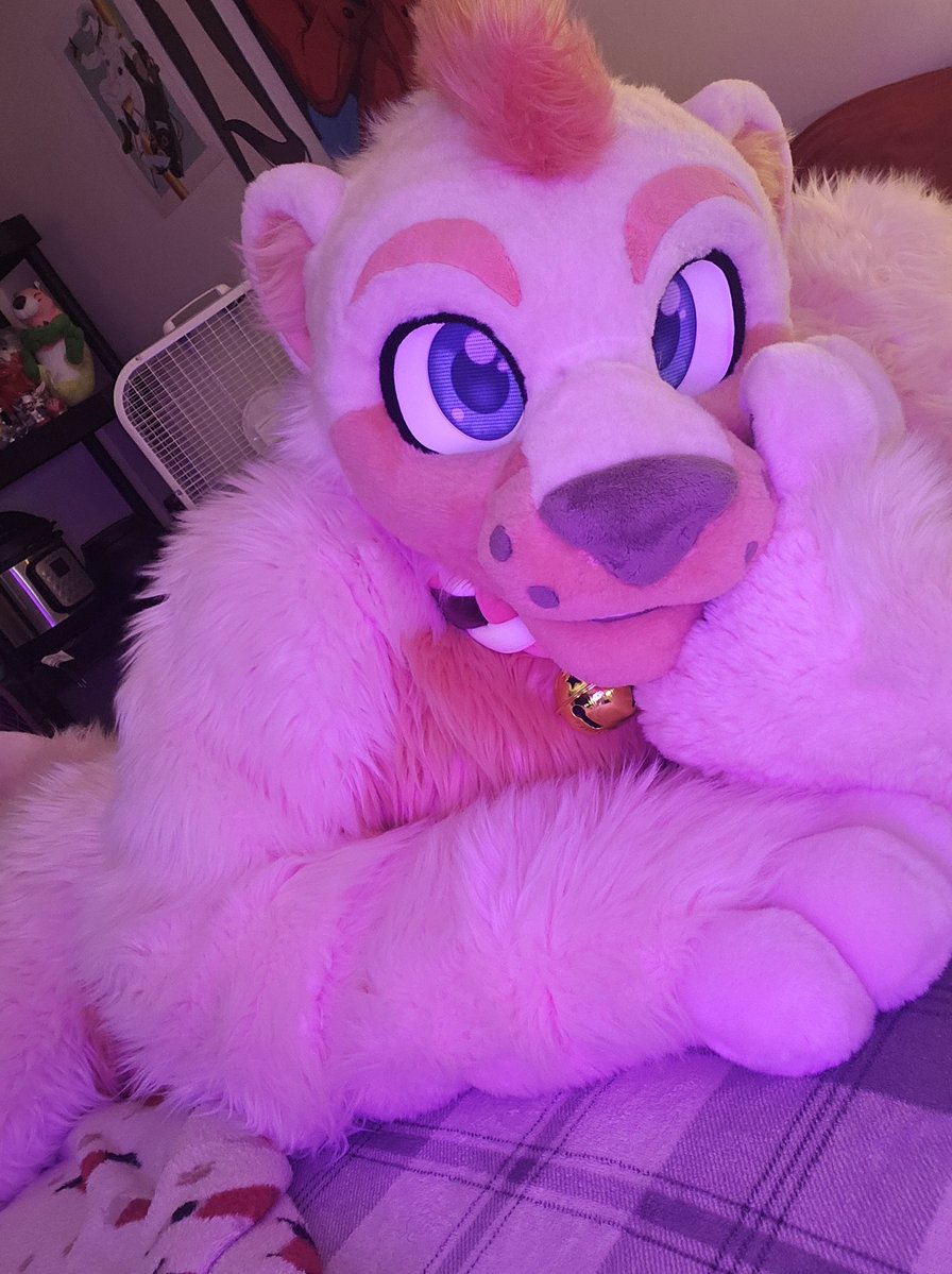 Hey there, how's your weekend going? 

#fursuit #furry