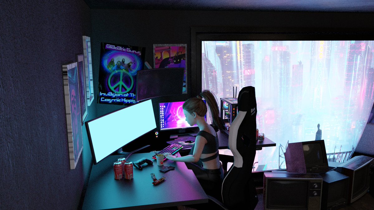 dsgn_crew's tweet image. 3D ANIMATION
#rust #game #art #photoshop #blender #facepunch