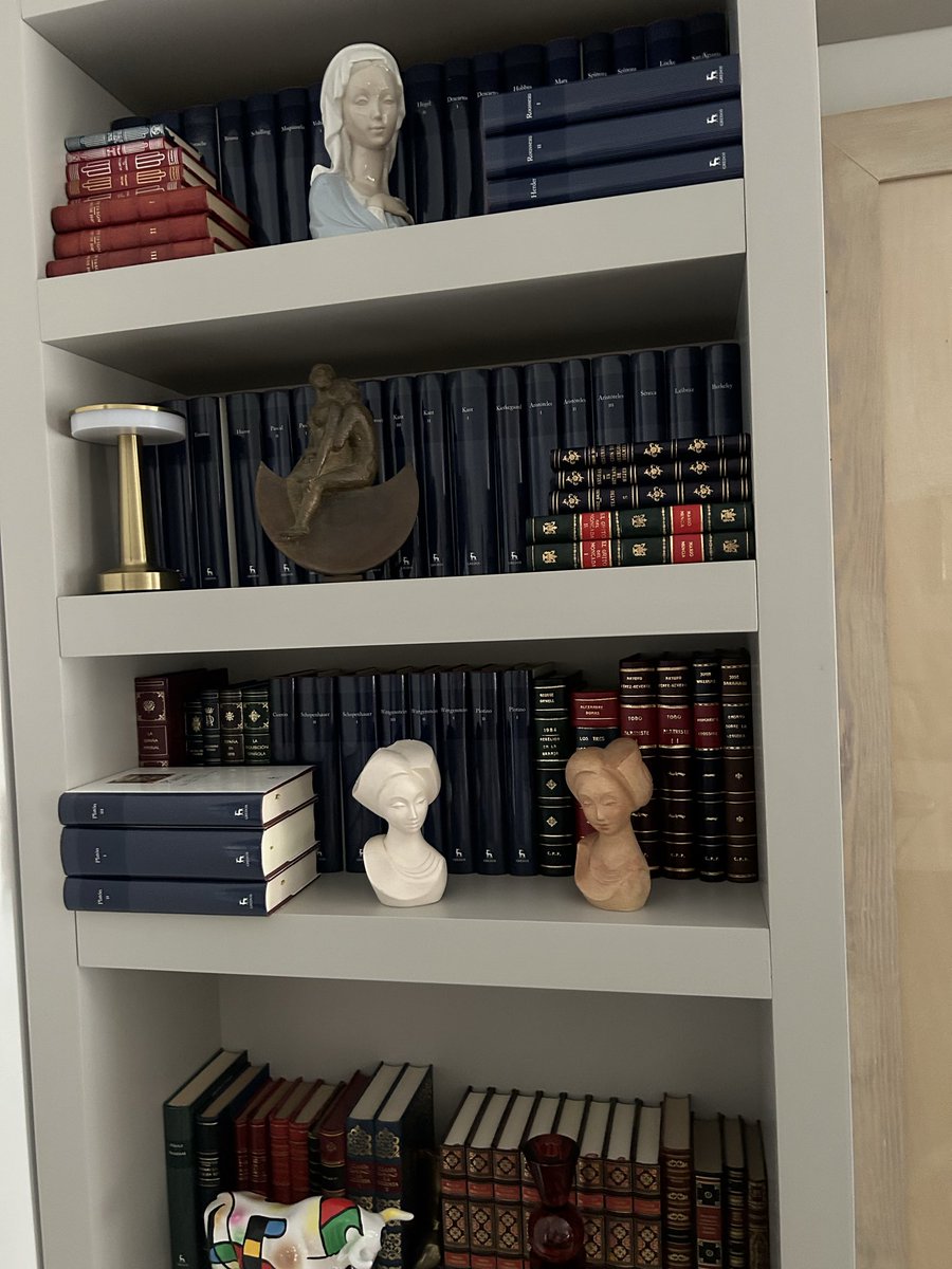 Biblioteca en perfecto estado de revista.