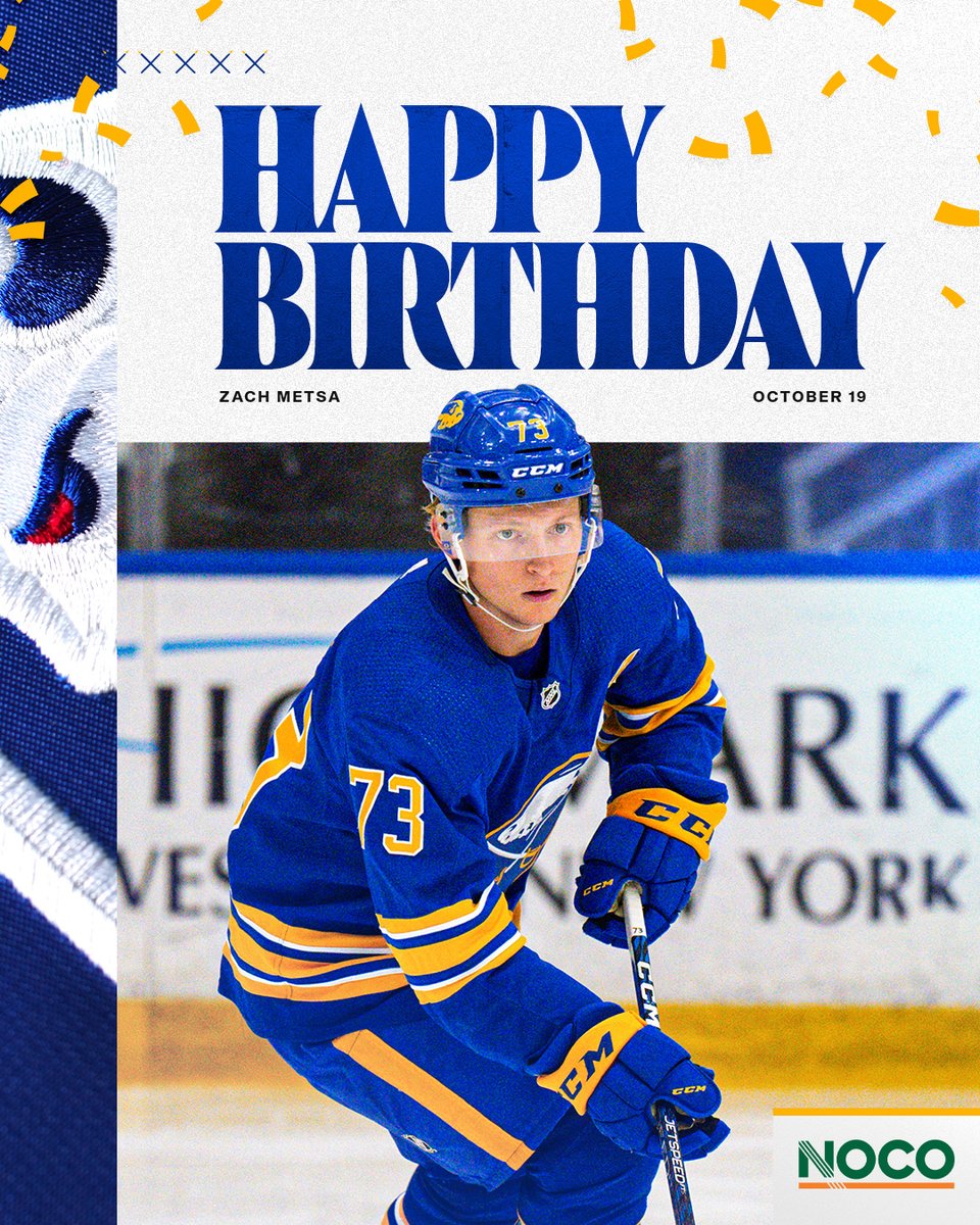 Happy birthday, Zach! 🥳

#LetsGoBuffalo | <a href="/nocotweets/">NOCO</a>