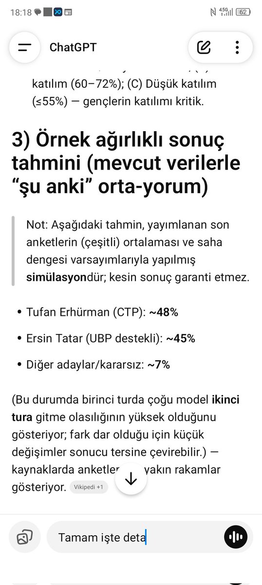 Favori tufan çıktı Ersin Tatar yani KKTC akp si kaybedecek gibi ama KKTC için bambaşka sorunlar getirebilir bu sonuçlar 2 devletli ortaklık Kıbrıs Türkleri anında kabul ederde Rumlar Yunanlar hatta Avrupa Birliği binbir sorun cikaracaktır