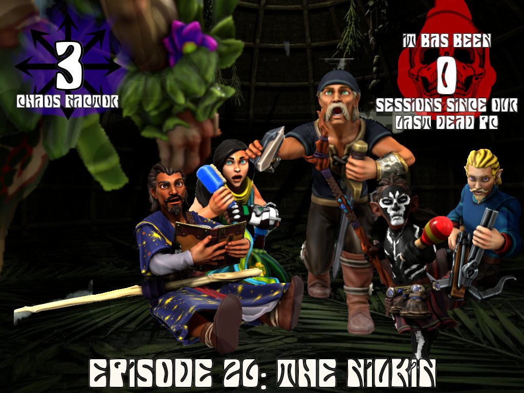 Episode 26 "The Nilkin" is up.

Despite it being low on action, my test audience says it is probably my creepiest episode yet.

You may never  see halflings the same way again.

#dnd #solorpg #actualplay #audiodrama #weirdfiction #sciencefantasy

swordsvmadness.stormheadproductions.ca/episode-26-the…