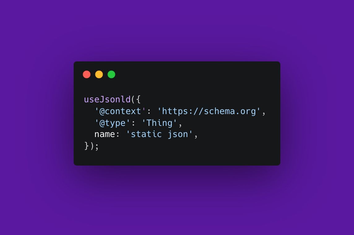 MadeWithVueJS's tweet image. A Nuxt module to manage linked data using JSON-LD in your Vue components ⚙️ - madewithvuejs.com/nuxt-json-ld