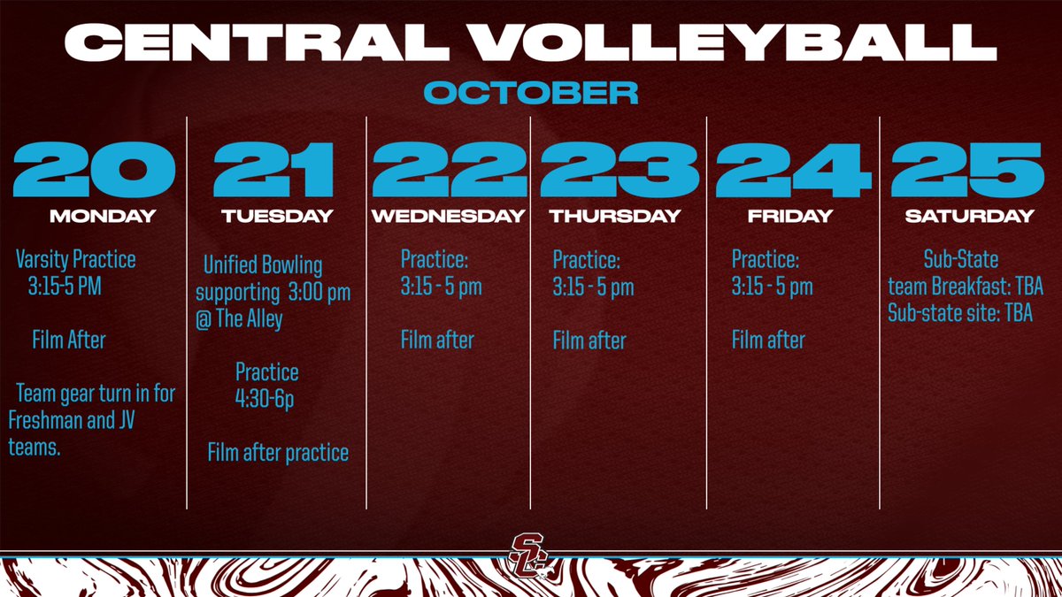 Salina Central Volleyball tweet media