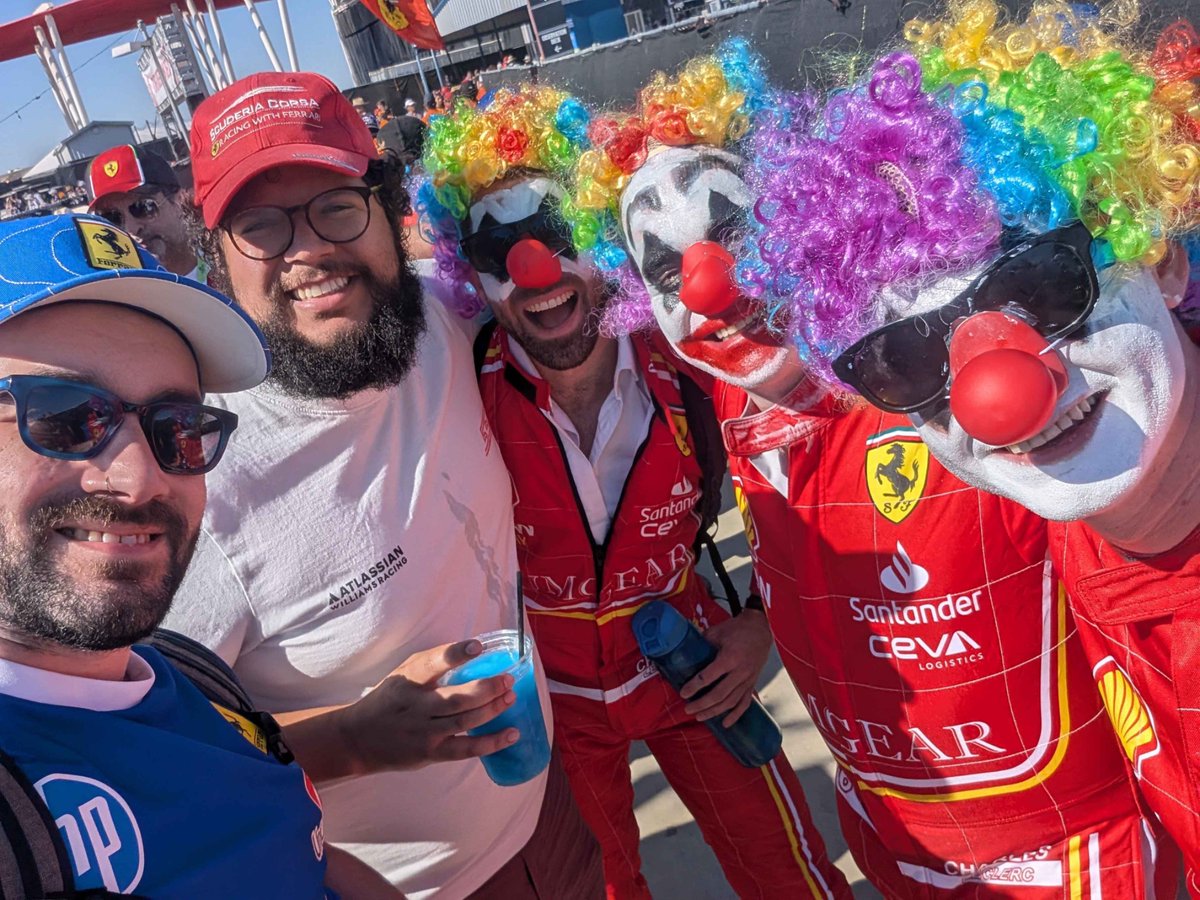 Day 2 and the clowns are all here!