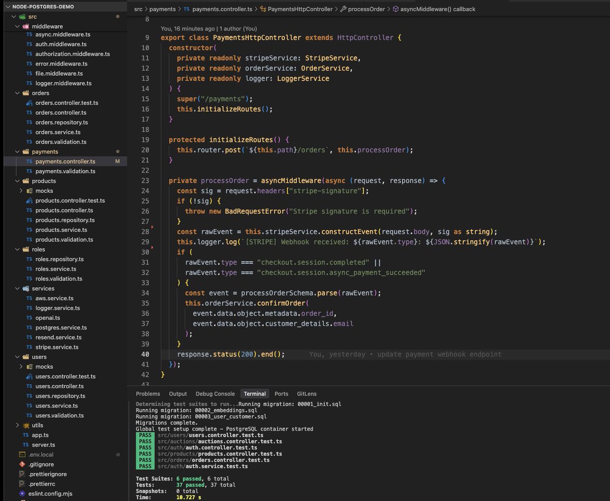 matteoo_eth's tweet image. ➡️ Software Development without Tests is a recipe for disaster ❌

🏆 𝟓 𝐆𝐨𝐥𝐝𝐞𝐧 𝐑𝐮𝐥𝐞𝐬 for EVERY Developer out there 🧑‍💻

- 𝑈𝑛𝑖𝑡 𝑡𝑒𝑠𝑡 small parts of the crucial business logic in services
- Use 𝑎𝑠𝑠𝑒𝑟𝑡𝑖𝑜𝑛𝑠 to prevent &quot;impossible&quot; states
-…