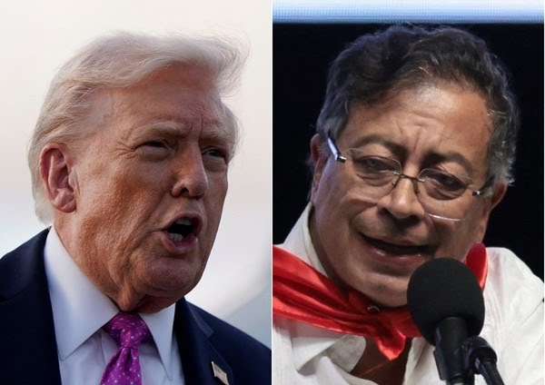 🚨 GRAVE: sem qualquer prova, Trump diz em sua rede social que o presidente da Colômbia, Gustavo Petro, é traficante de drogas!

É assim que os EUA fazem historicamente para atacar os outros países: inventam narrativas e criam mentiras para criar legitimidade.