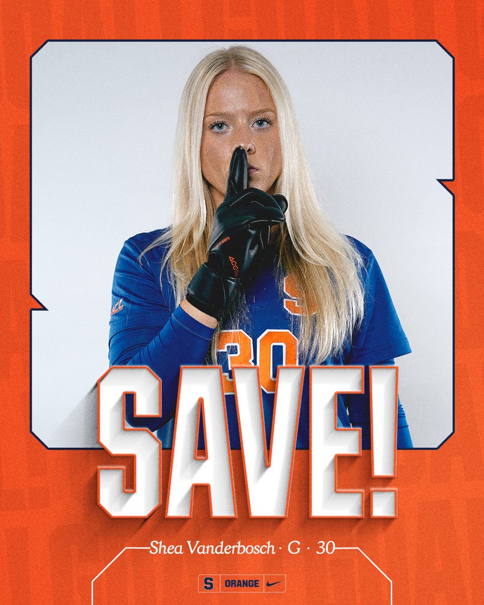 A Shea Save! She has two🍊 '29 | SYR 0 BC 0