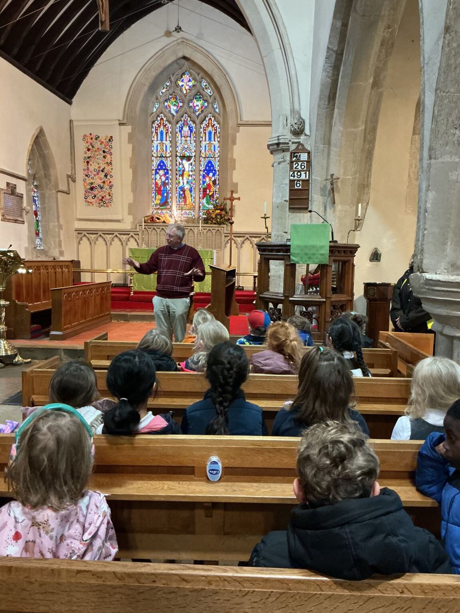 ManorDidcot's tweet image. 🌍✨ Year 2 had a brilliant visit to All Saints Church last week! They explored the space &amp;amp; listened to Rev Andy Lord share the Christian creation story, a perfect link to their RE learning. Big thanks to Andy for bringing it to life! 🙏💫
@GLFschools #ManorPrimary #Year2 #RE