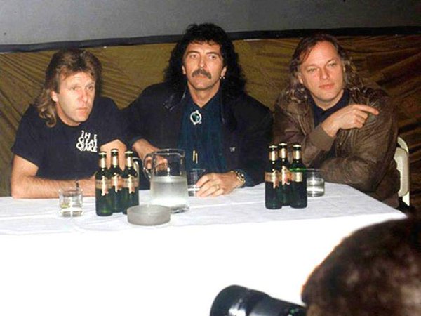 Keith Emerson. Tony Iommi and David Gilmour