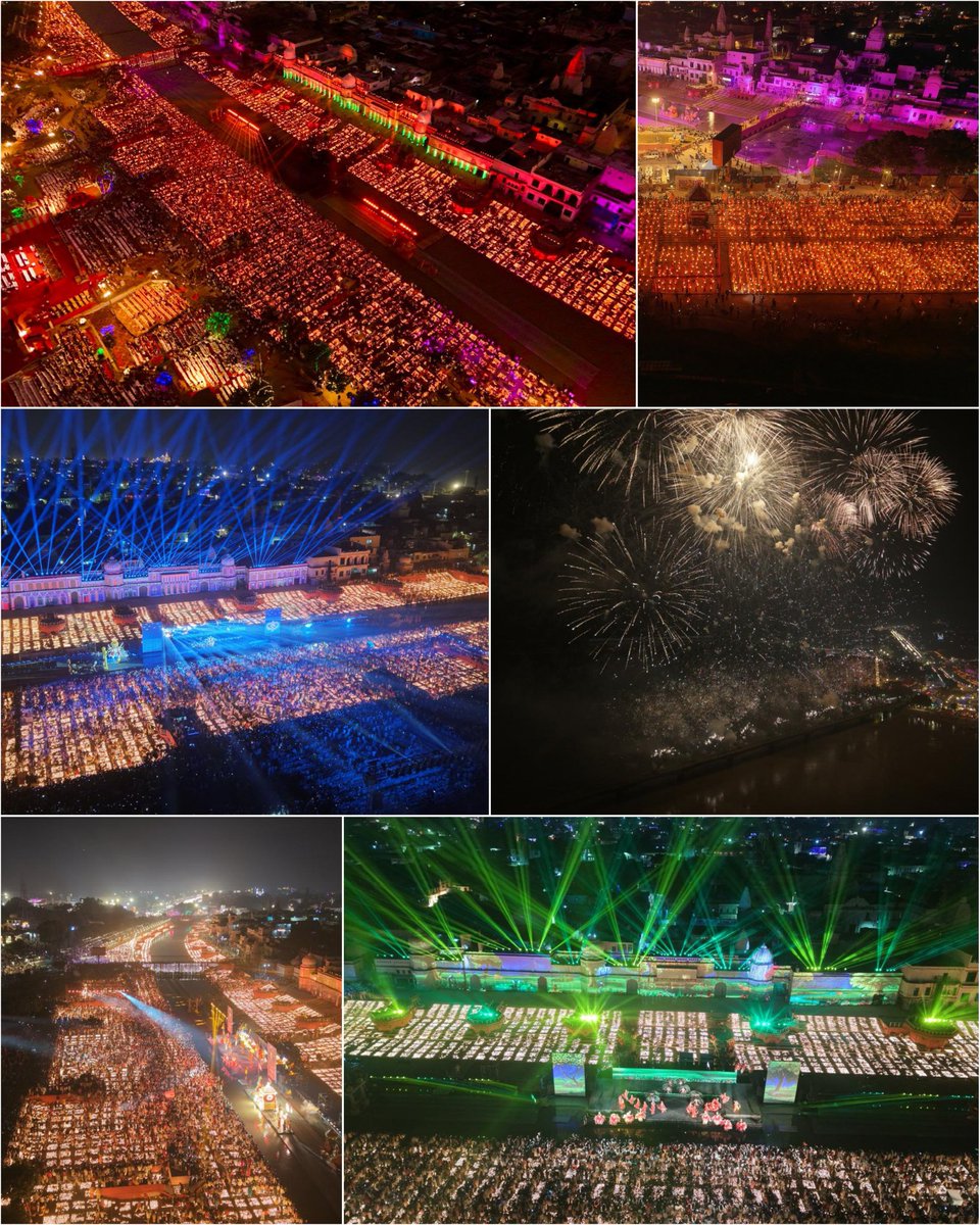 जगमग अयोध्या, आलोकित धाम...
हर दीप में बस एक ही नाम, श्रीराम।