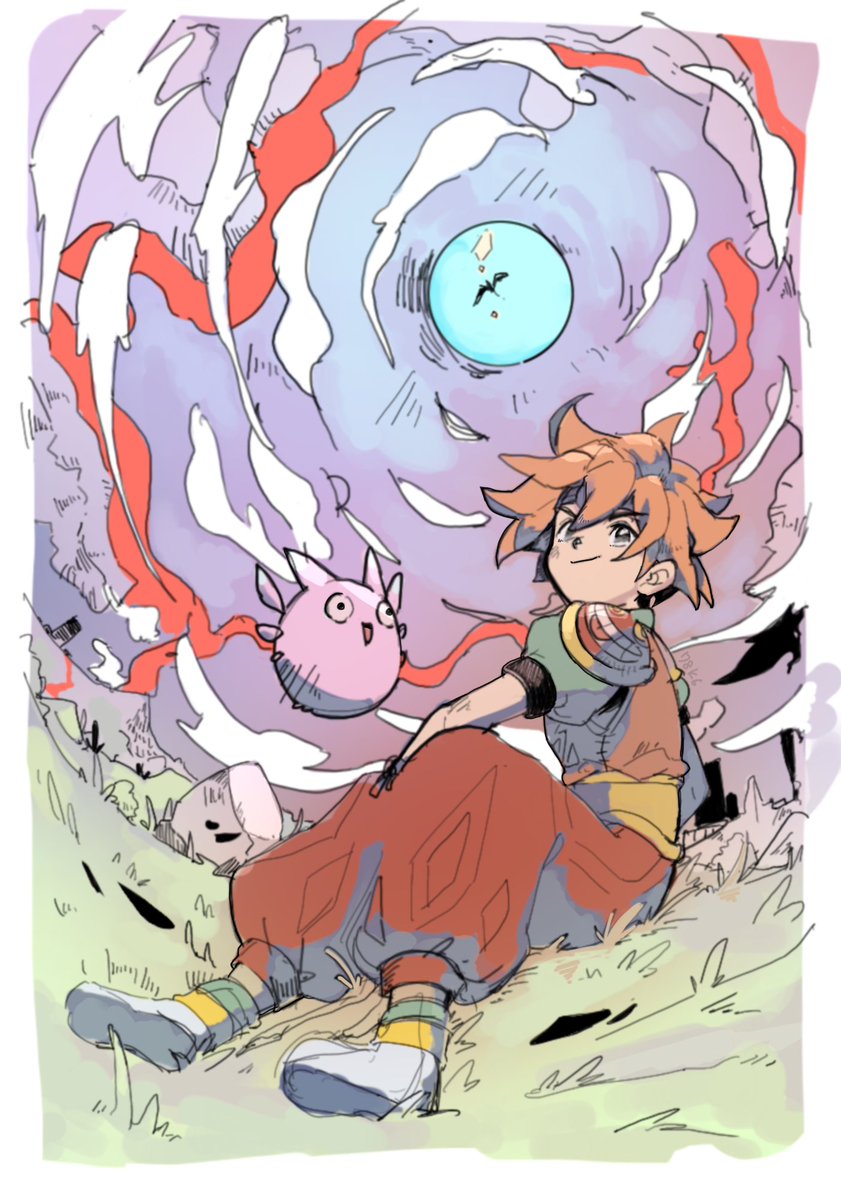 78k_6's tweet image. #天地創造30th 過去絵ですが!
30周年おめでとうございます!BGMも好きだしストーリーもはちゃめちゃに面白くて大好きです。
セリフがめちゃくちゃ良くて未だに「泉には何も映らない」って言ってたモブが忘れられない