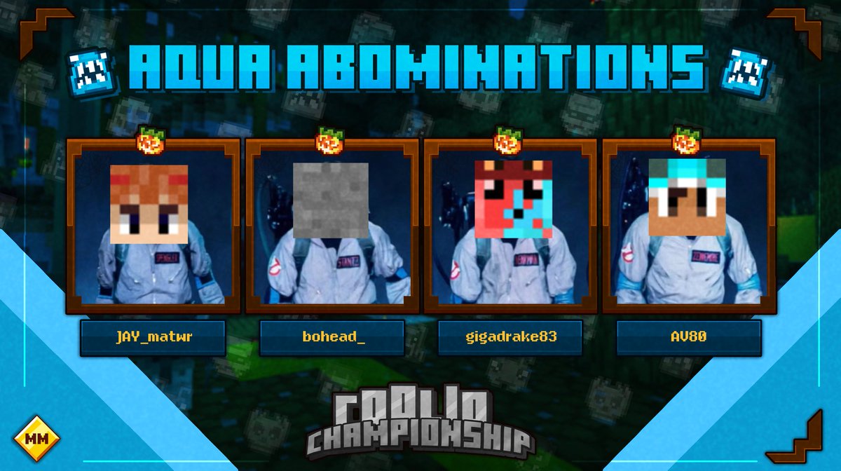 🎃Announcing The Aqua Abominations! 🎃

<a href="/JAY_matwr/">JAY_matwr</a> bohead <a href="/GigaDrake83/">GigaDrake</a> <a href="/AV8O_/">AV80</a> 

Watch them compete in TCC MM on October 25, 2025 at 3PM EST!