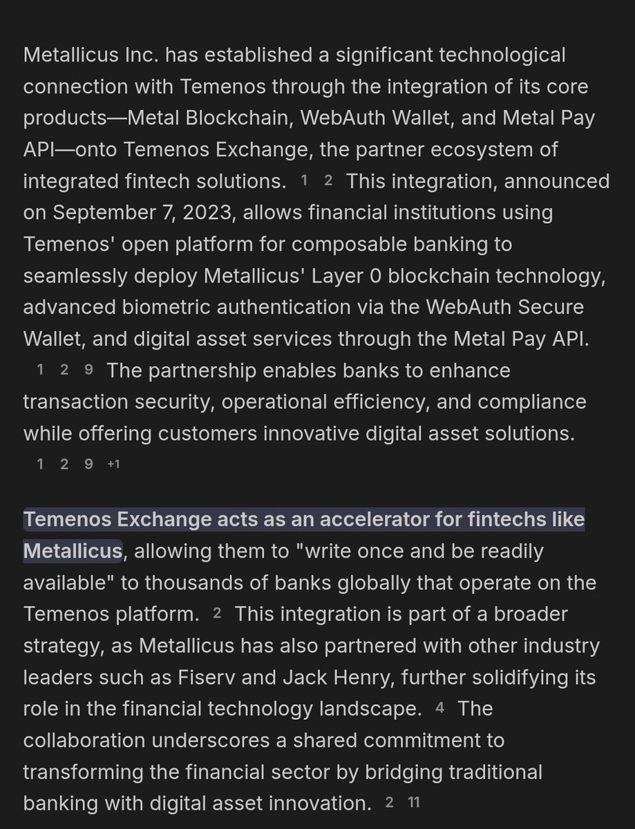 Ptoy12345's tweet image. Metallicus connection to swift. Thunes has a strong connection to Temenos, temenos has a strong connection to Metallicus. Do your research or be left behind .
@CDemanincor @BruceXPR @echodatruth