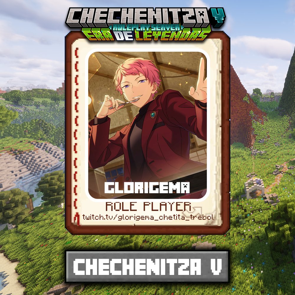 AriaLoaiza's tweet image. Aunque no esté en mis posibilidades actuales de comenzar a hacer directos no voy a desperdiciar la oportunidad de estar en mi primera serie de rol en Minecraft así que una gema morada va a llegar a #ChechenitzaV  de @ChechenitzaS(a morir mil veces) pero cumplir uno de mis sueños