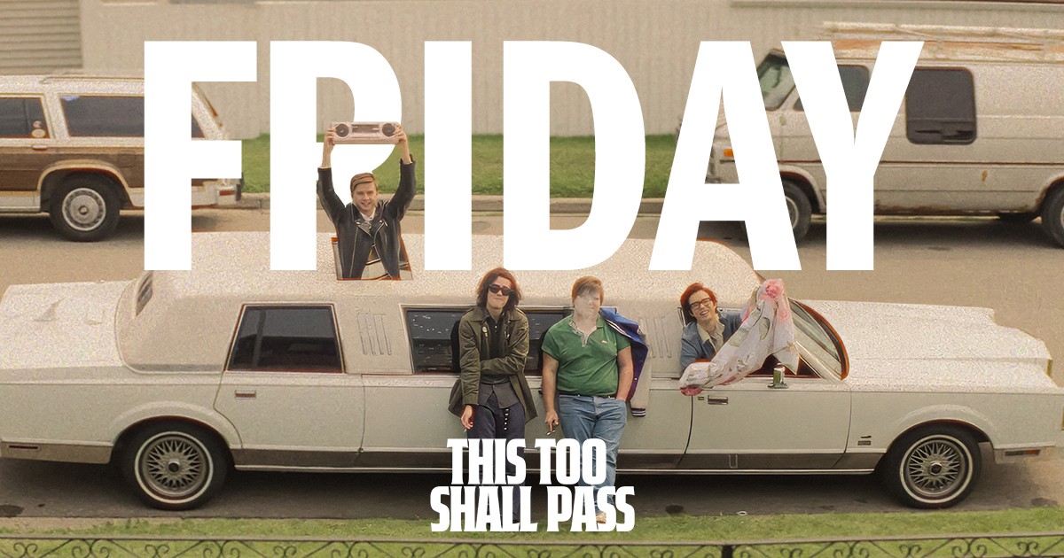 John Cusack called. He wants his boombox back.

 🎧 Watch THIS TOO SHALL PASS in select theaters &amp; on-demand FRIDAY.