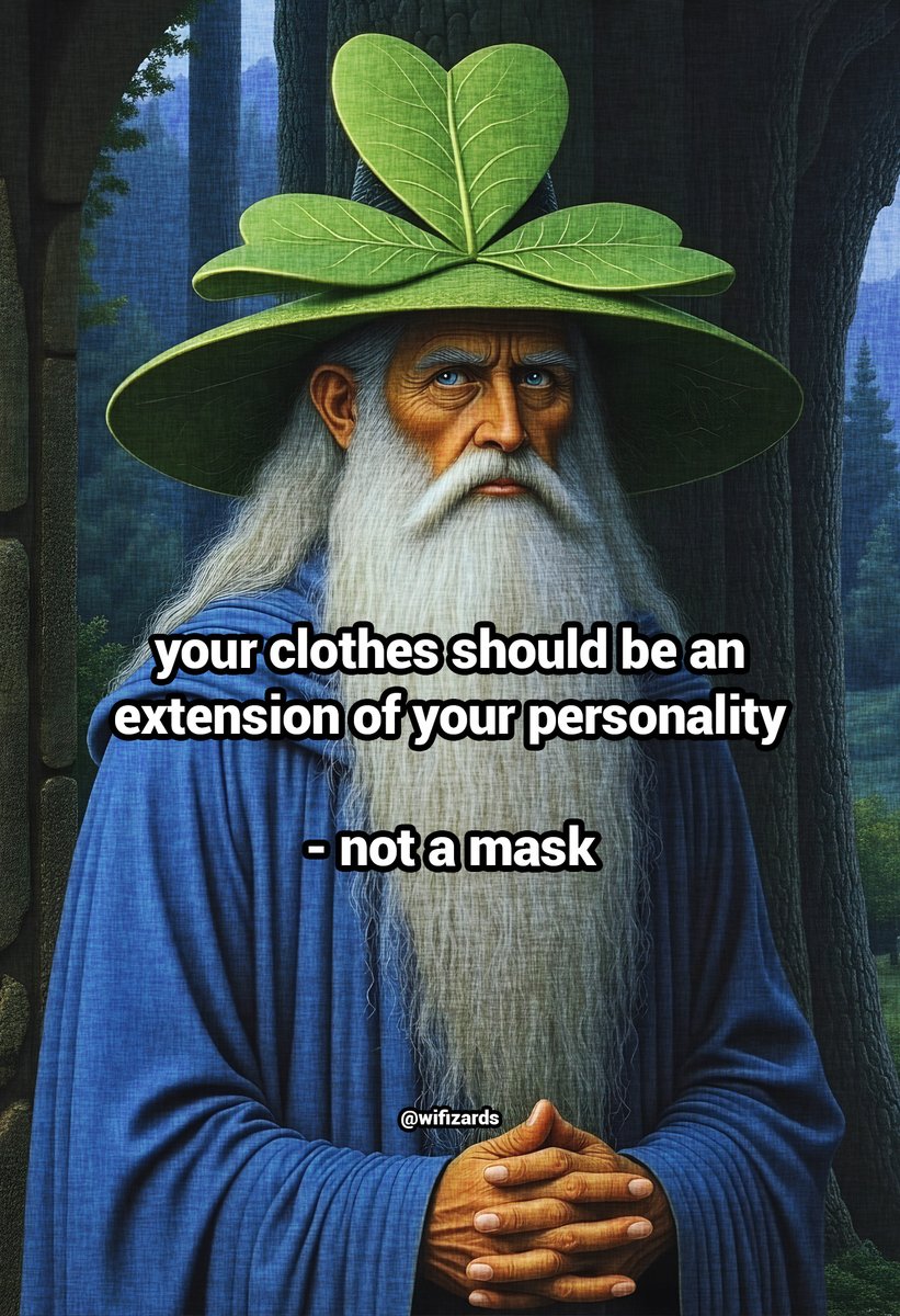 wifizards's tweet image. Just in case you have personality ofc