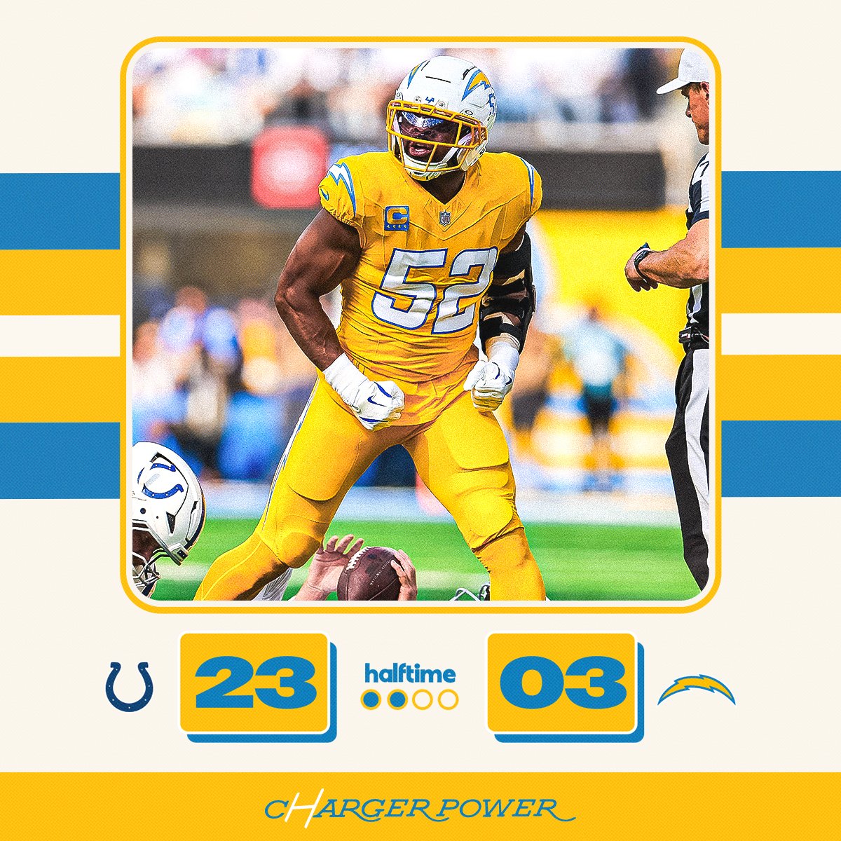 chargers's tweet image. 