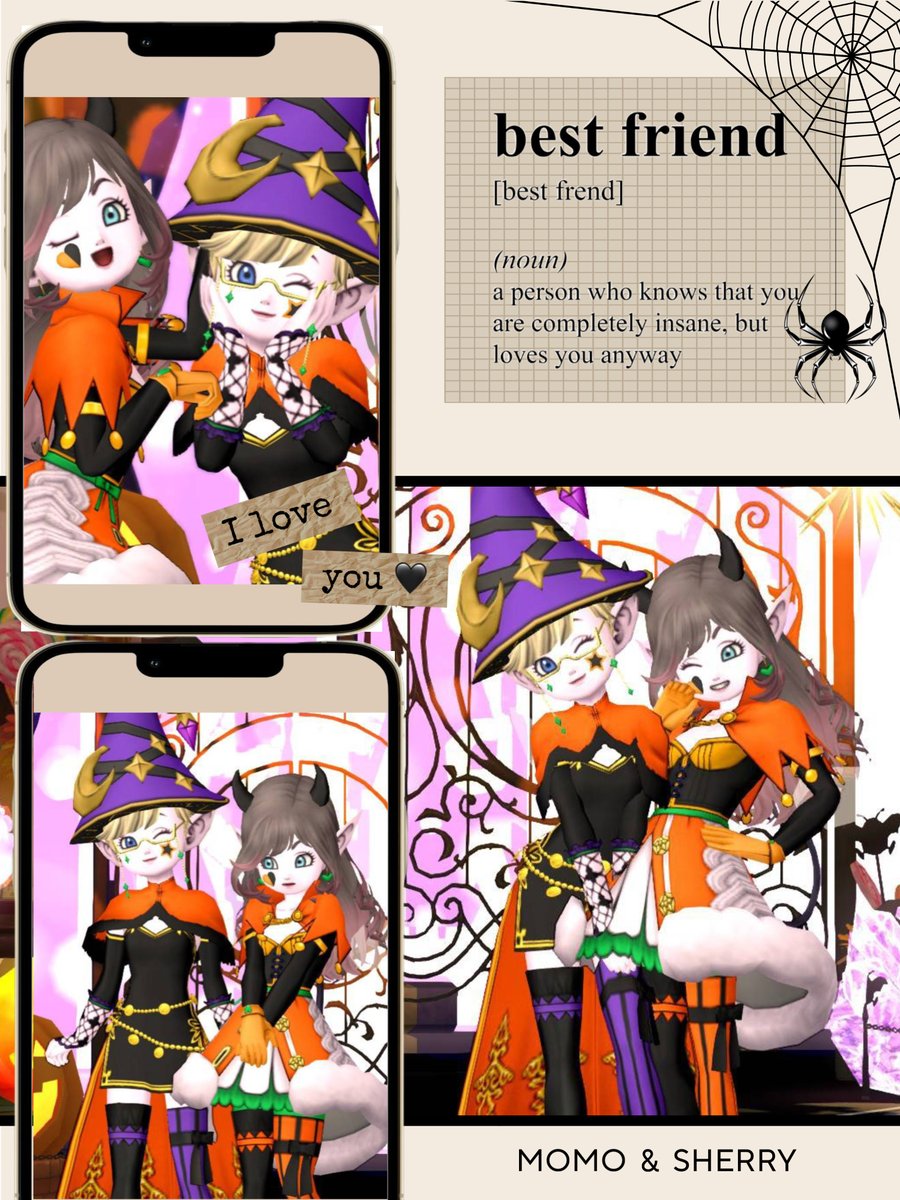 sherrychan23's tweet photo. おはようございます☀️

仲良しももまろちゃんと🎃🦇🕸
ハロウィンパシャしてきました📷✨
たくさんお喋りして今回は思ったほど写真とれてなかった笑笑(*´罒`*)
でもそれさえも楽しい🥰

今日から月曜日𓂃◌𓈒𓐍
ゆるっと頑張りましょうね✨

𝕊𝕥𝕦𝕕𝕚𝕠  #りあとりえ さん https://t.co/2tYyhnmVKQ