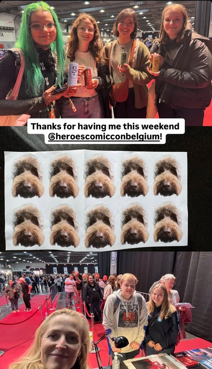 Curious about Stella's stickers 
Gillian's IG story ❤️
