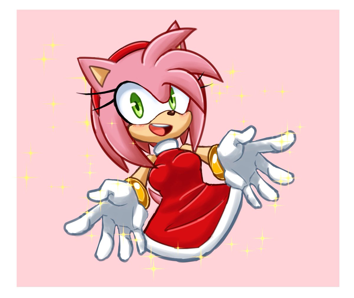 🩷✨~Amy Rose Is Here!~✨🩷

Haven't drawn the girl in a long time, so figured it was time!