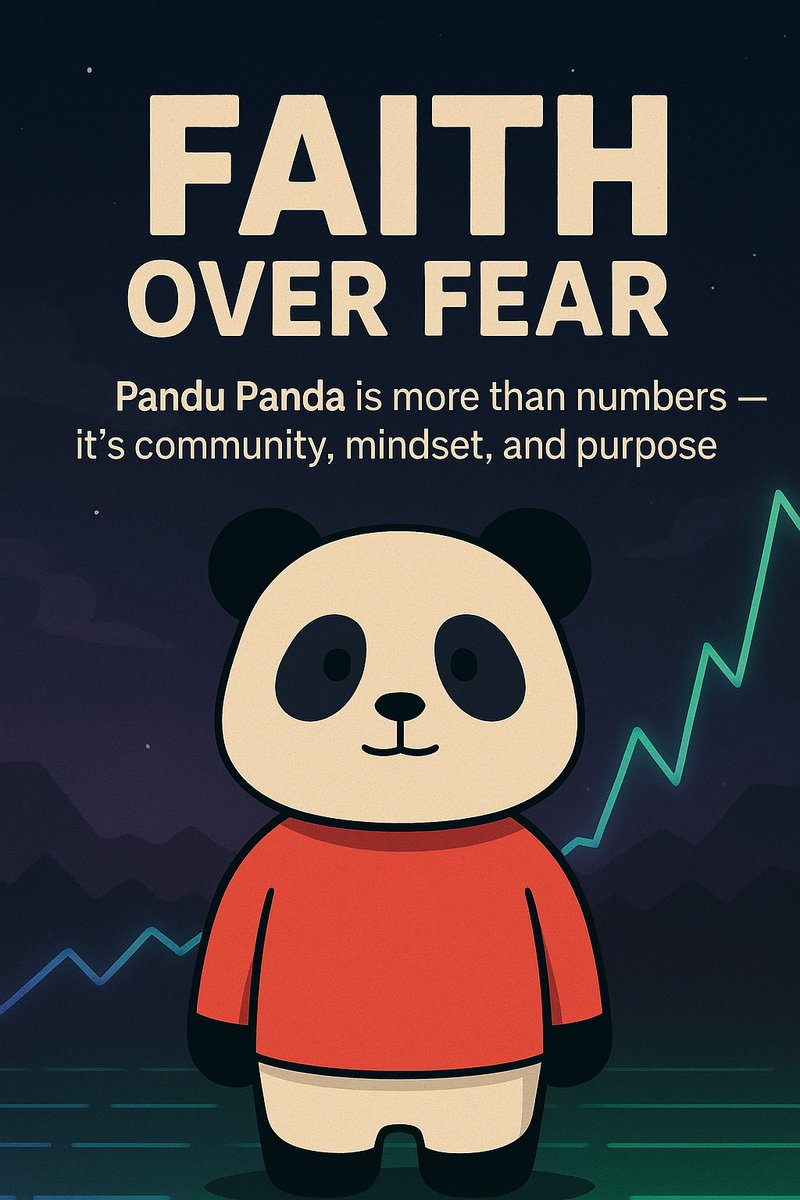 legithub003's tweet image. Forget the noise. $PANDU speaks from the heart 🐼💬
AI that listens, NFTs that reward, and a metaverse that feels alive.
This isn’t hype . it’s evolution. 
@pandupandas @PlortalAI

#sstvi #BBNaija #お笑いの日 #CharlieKirk