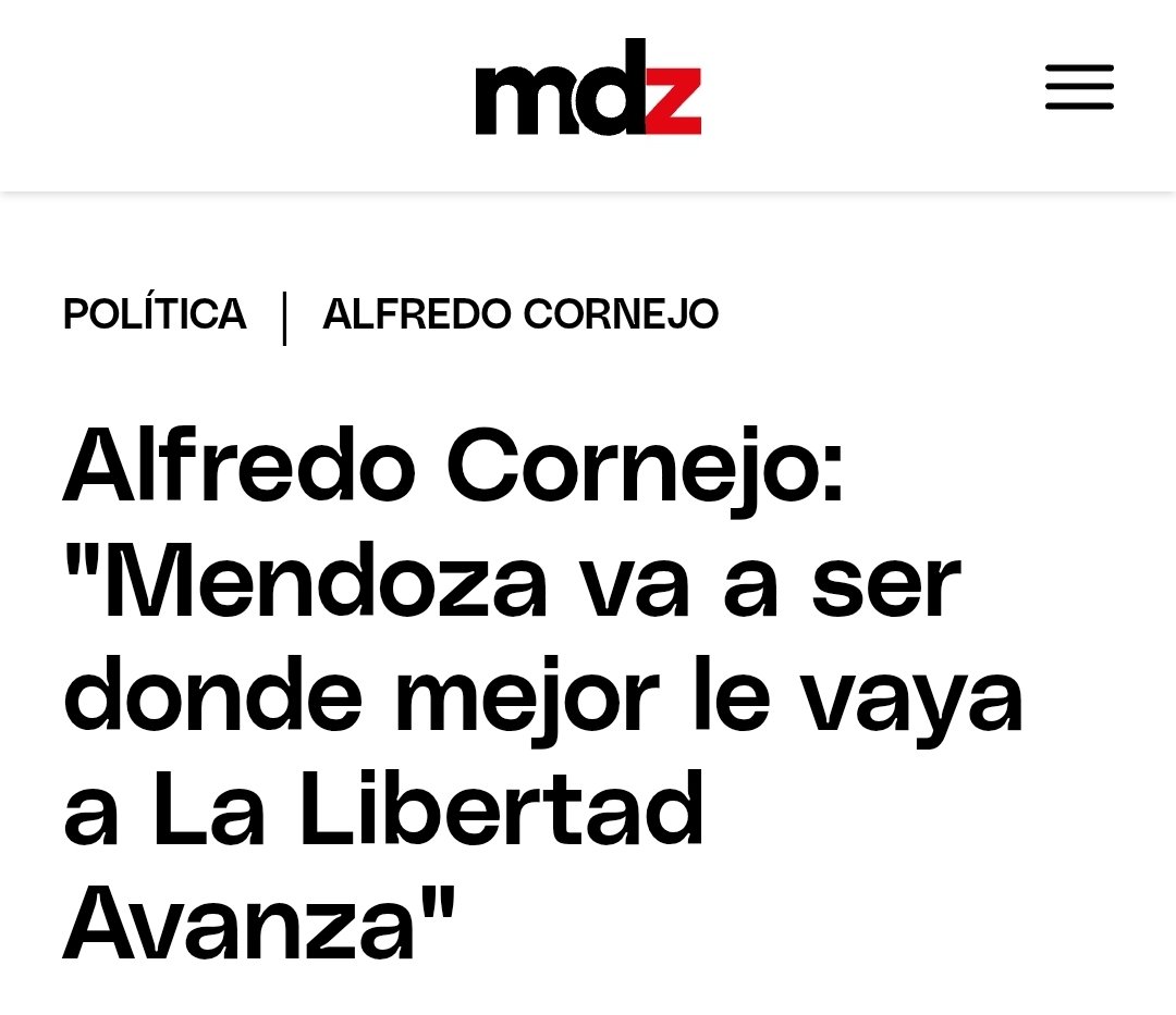 Para que <a href="/alfredocornejo/">Alfredo Cornejo</a> no engañe a la gente, el titulo deberia ser "Mendoza va a ser donde mejor le vaya al radikalismo". 

Nos convirtieron en sede de la internacional socialista solo que ahora se cambiaron el nombre.