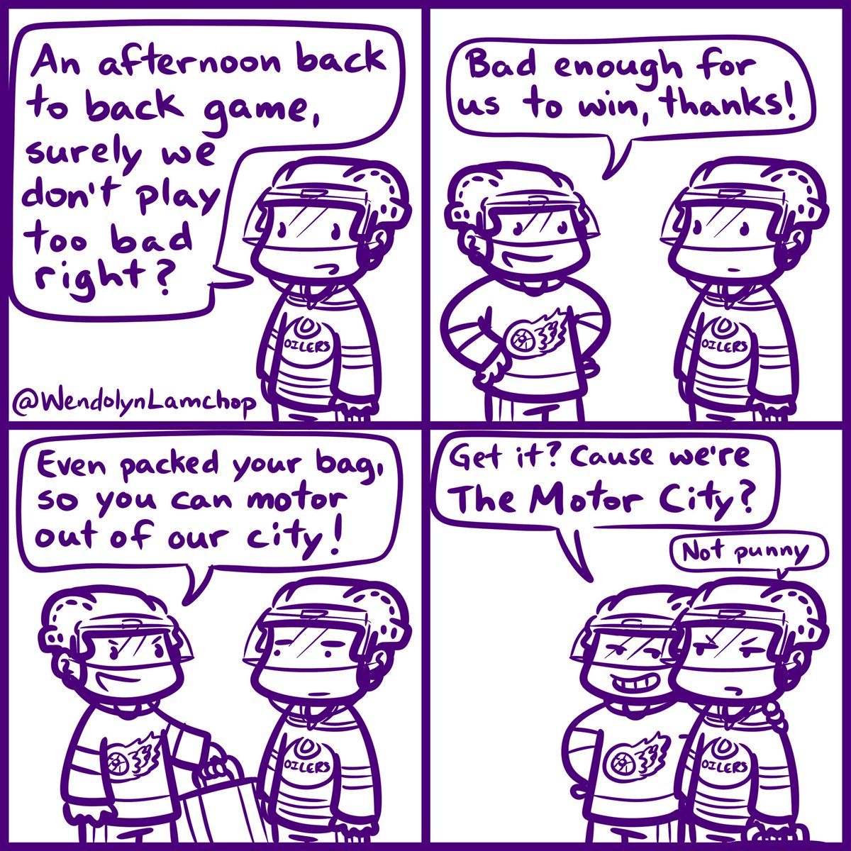 My jokes are as good as the team’s offensive, bad. 😅