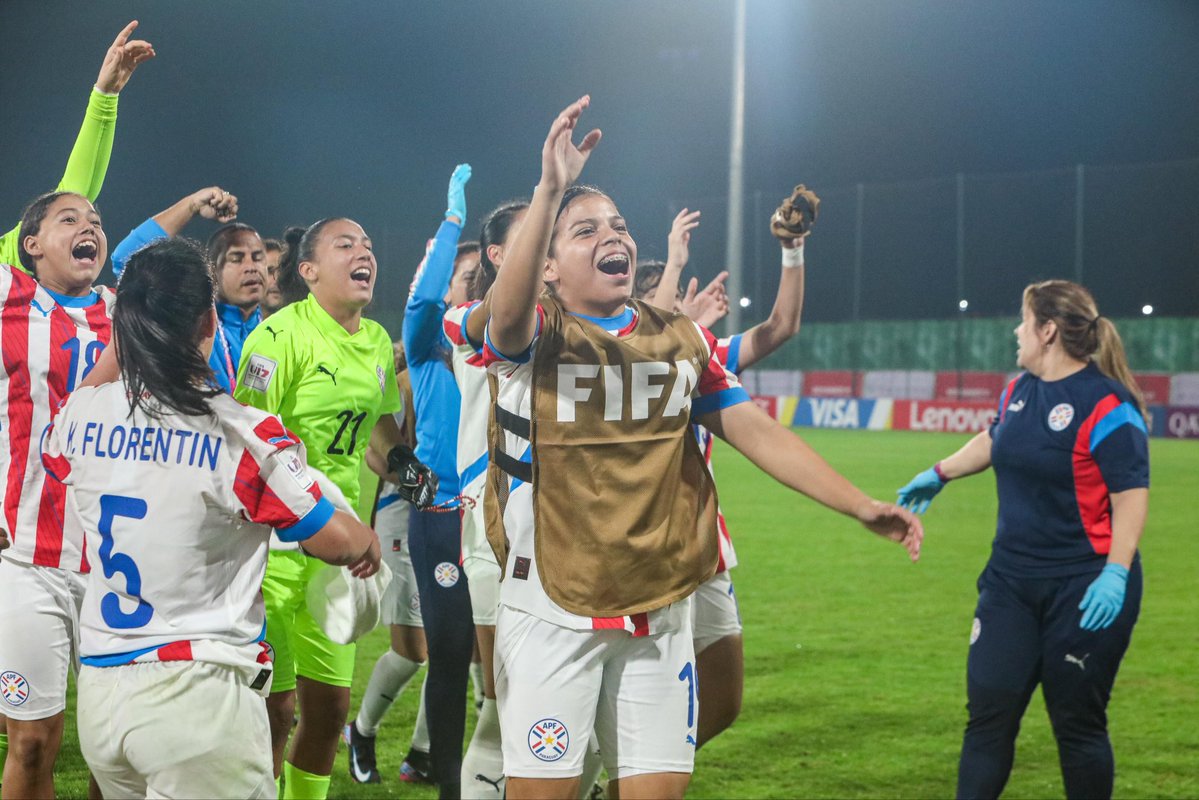 Albirroja's tweet image. Primeros tres puntos en la @FIFAWWC 🏆
¡𝙑𝙖𝙢𝙤𝙨, 𝙋𝙖𝙧𝙖𝙜𝙪𝙖𝙮! 🇵🇾