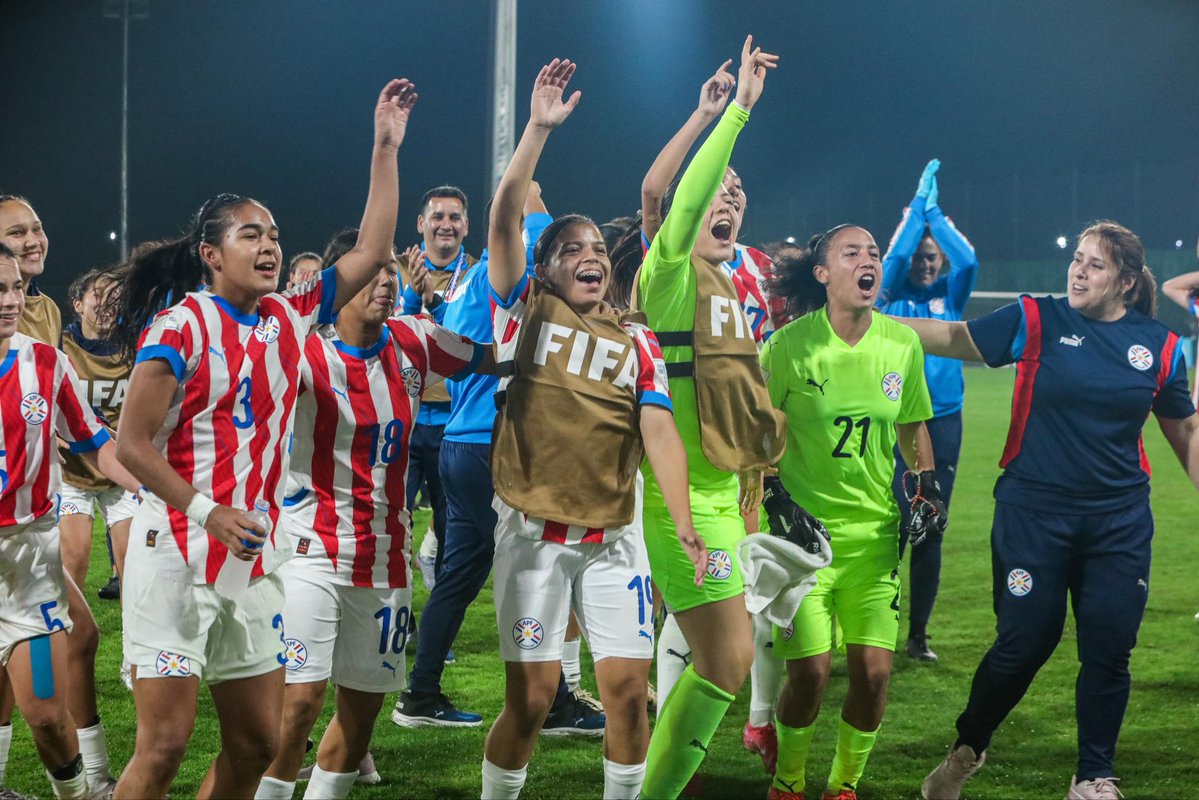 Albirroja's tweet image. Primeros tres puntos en la @FIFAWWC 🏆
¡𝙑𝙖𝙢𝙤𝙨, 𝙋𝙖𝙧𝙖𝙜𝙪𝙖𝙮! 🇵🇾