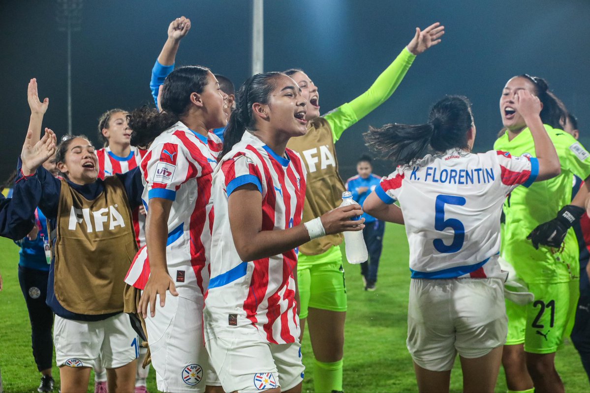 Albirroja's tweet image. Primeros tres puntos en la @FIFAWWC 🏆
¡𝙑𝙖𝙢𝙤𝙨, 𝙋𝙖𝙧𝙖𝙜𝙪𝙖𝙮! 🇵🇾