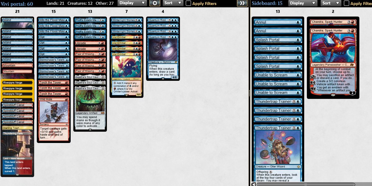 Undefeated in swiss then losing quarters seems to be a theme, deck still broken :)