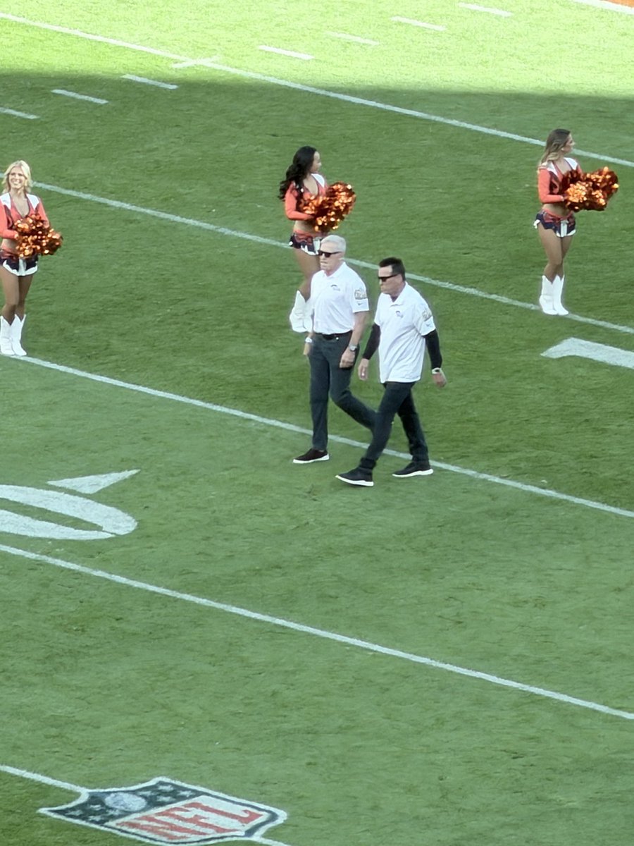John Elway and Gary Kubiak 