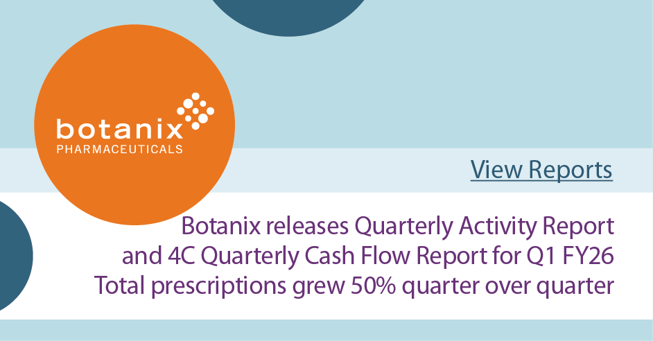 $BOT released their Quarterly Reports for Q1 FY2026. Quarter over quarter, total prescriptions for Sofdra® (sofpironium) grew 50% as operating cash outflows dropped by 54%. Net revenue was $7.1m. View Reports: bit.ly/4onaUOU
#dermatology #pharmaceuticals #pharma #biotech