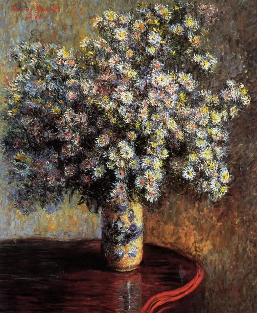 Claude Monet - Asters, 1880