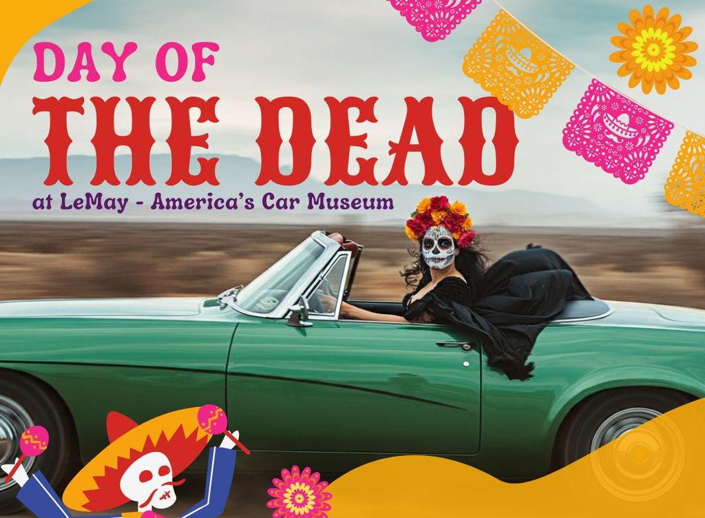 Join us for Dia de Los Muertos on November 1st for a full day of activities! Visit our events calendar at the link in our bio to see everything we have planned and to purchase tickets!