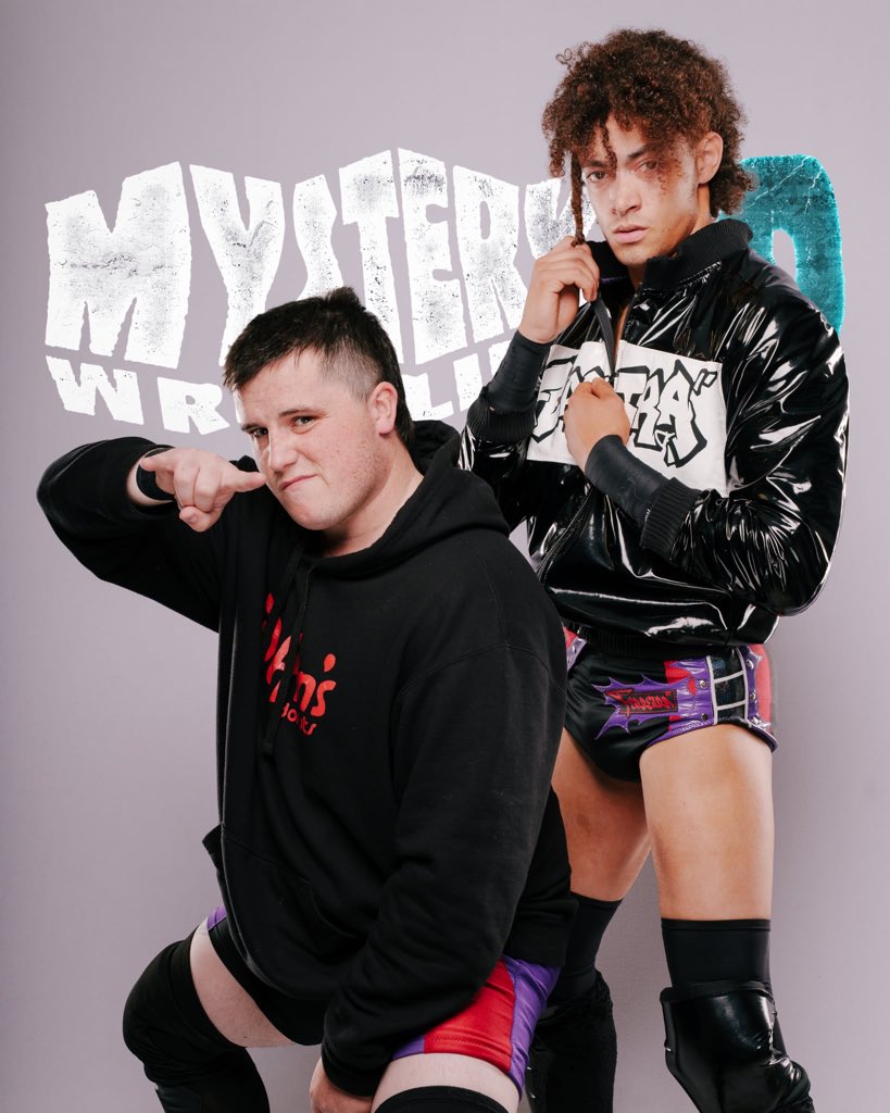 MysteryWrestlin's tweet image. MATCH 3 OF #MysteryWrestling19 
The Rogues vs. Shooter Boys
WATCH it RIGHT NOW for FREE:
twitch.tv/eviluno
youtube.com/live/7R0XtJJXk…
#MysteryWrestling