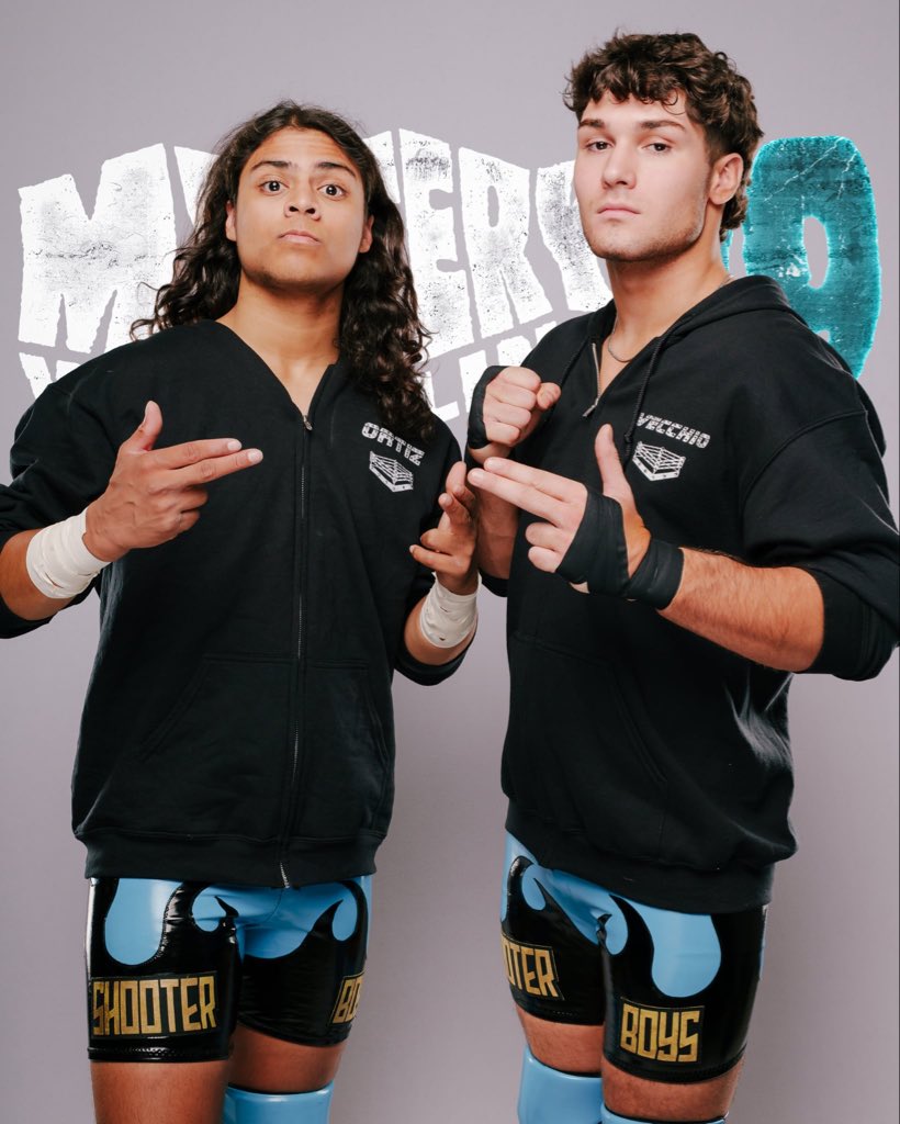 MysteryWrestlin's tweet image. MATCH 3 OF #MysteryWrestling19 
The Rogues vs. Shooter Boys
WATCH it RIGHT NOW for FREE:
twitch.tv/eviluno
youtube.com/live/7R0XtJJXk…
#MysteryWrestling