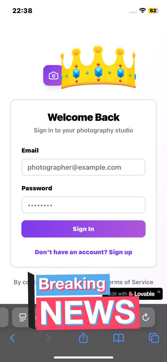 omoware_ayomide's tweet image. About to launch my first project with lovable. AI built website for photographers to keep up with their bookings and schedules.
Features of site in thread.
Thank you @omoalhajaabiola for the resource sir.🙏🏽✨
#vibecoding #technewbie #aicodingassistant