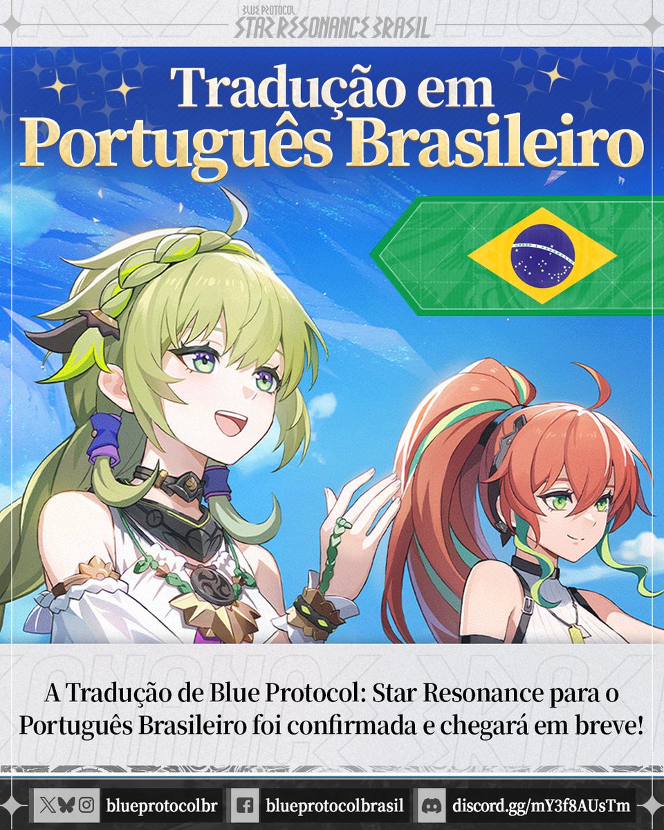 Blue Protocol Star Resonance Brasil tweet media